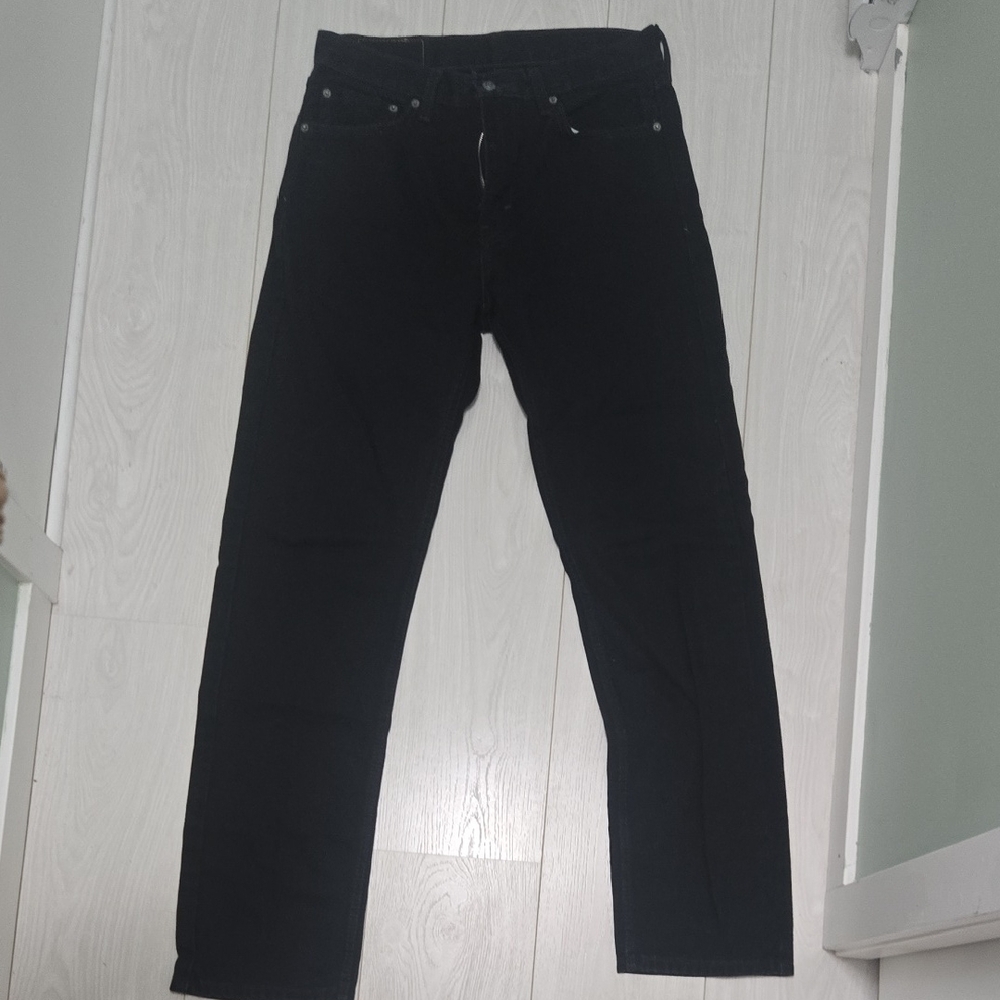 Levi's Men's Slim Straight Black Jeans